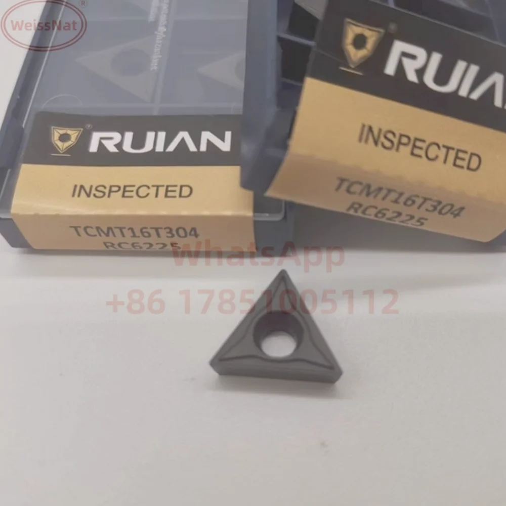 RUIAN TCMT090204 TCMT110204 TCMT16T304 RC6225 inserto in metallo duro inserti TCMT