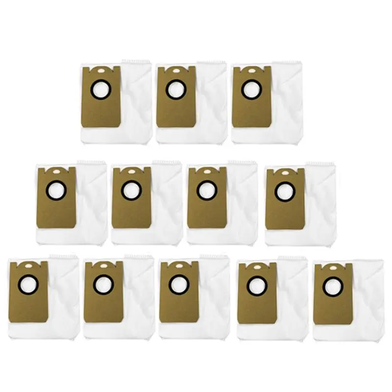 

ABRE-12Pcs Dust Bag For Xiaomi Lydsto W2 Robot Vacuum Cleaner Rubbish Bag Replacement