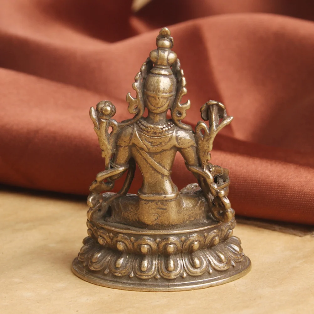 

Buddha Statue Ornament Decoration Ornaments Adorn Indoor for Figurine Desktop