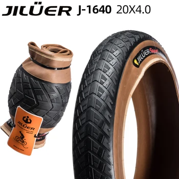 20X4.0 fat tire JILUER bicycle tire foldable bead fat bike