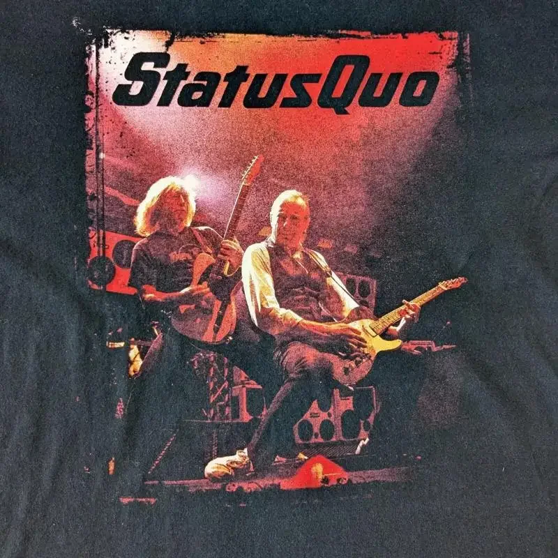 Status Quo T shirt The Party Aint Over Yet Word Tour AL314