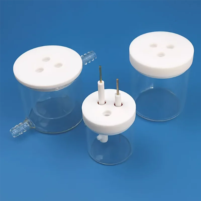 

High borosilicate glass electrolytic cell Unsealed electrolytic cell quartz electrolytic cell