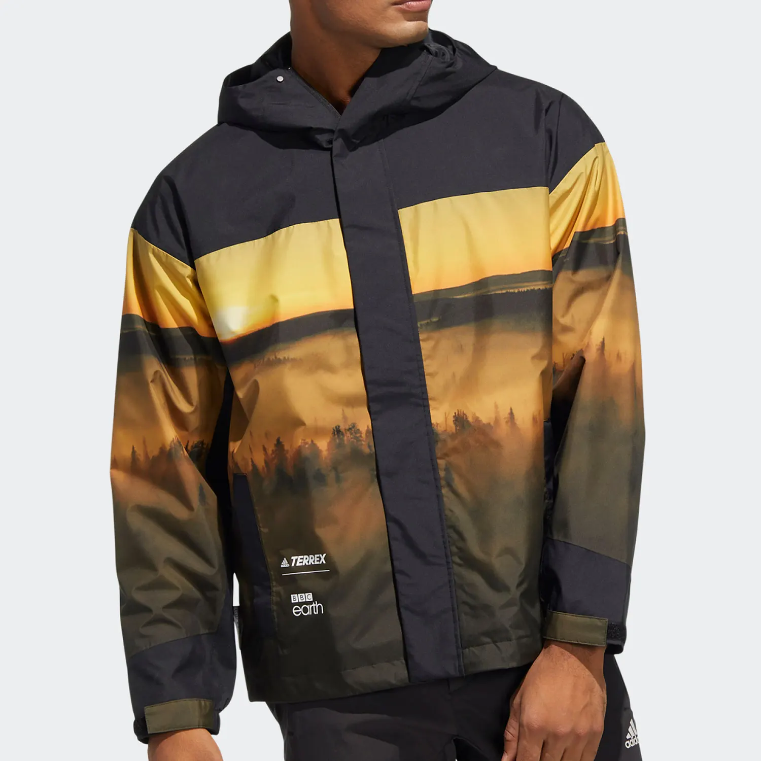 Adidas genuine men's new hooded warm jacket jacket HE5207