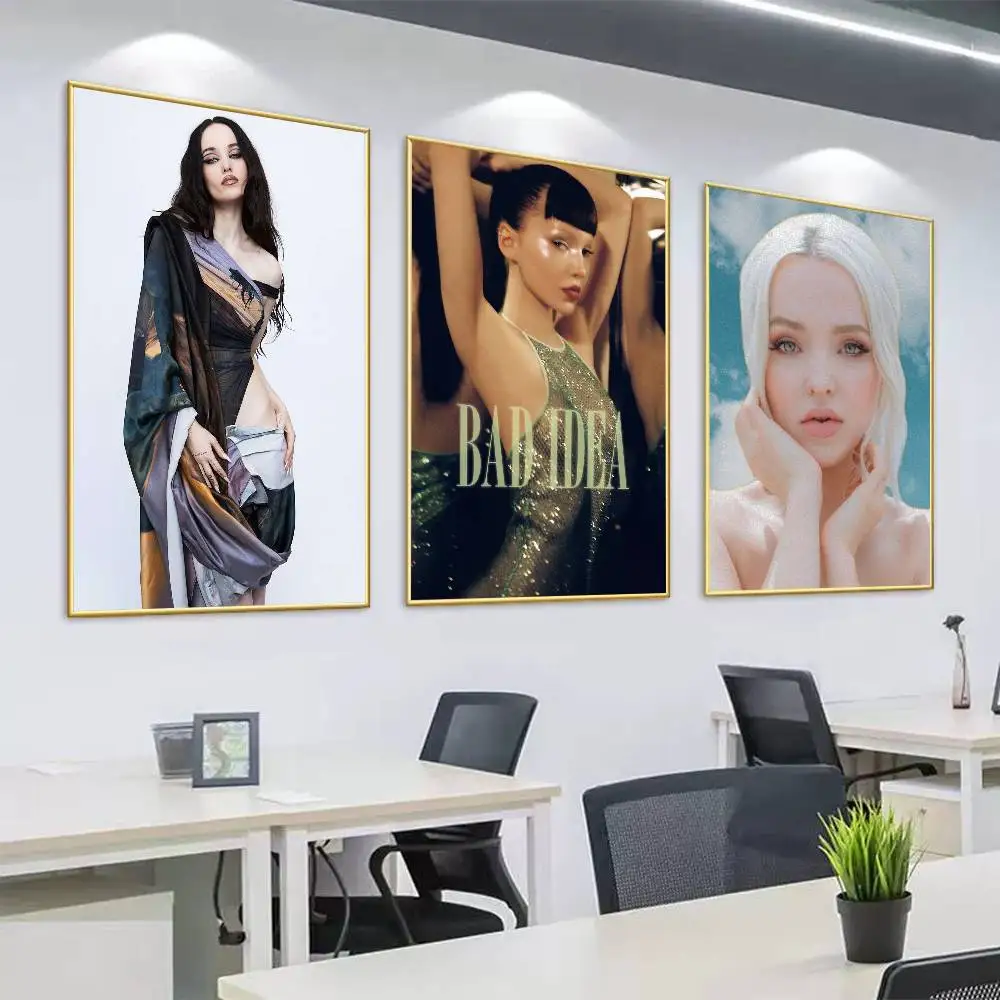 Singer D-DoVe-E C-CaMErON-N Poster Surprise Home Decoration Picture Wall Art for Study Living Room Decor