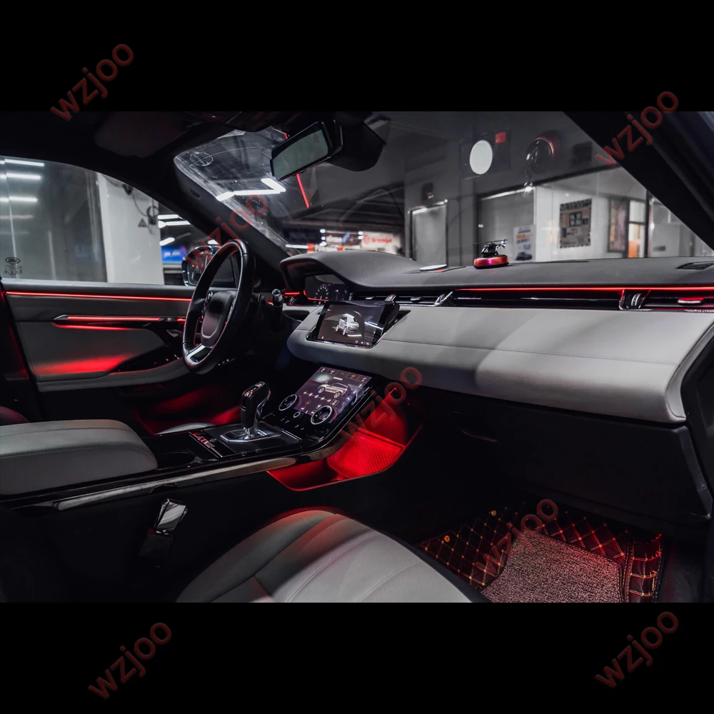 Car LED Ambient light for Range Rover Evoque 2015-2025 64-color door trim Interior light modification Screen APP control