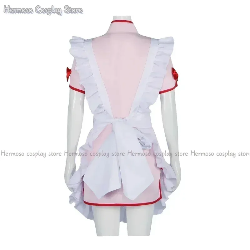 

Sexy Ranma ½ Nibun-No-Ichi Shampoo Cosplay Costume Wig Chinese Style Chi-Pao Maid Dress Woman Sexy Kawaii Party Suit Hallowee CV
