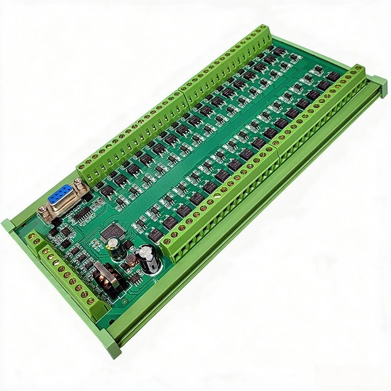 32 Channel MOSFET Output DC Electronic Switch, 4 Channels Input RS232 RS485 Control Module for Solenoid Valve Relay