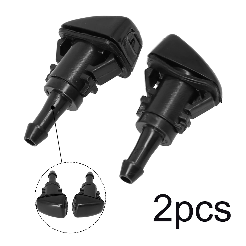 2Pcs Windshield Washer Wiper Nozzles Spray Jet 4805742AB For Jeep For Dodge For Chrysler For RAMB