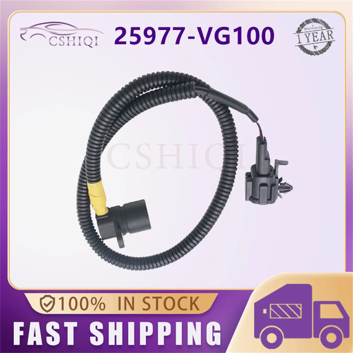 25977-VG100 Crankshaft Position Sensor For Nissan NP300 Elgrand E50 Navara D22 ZD30 Auto Accessories 25977VG100 CSS1827 5S1787