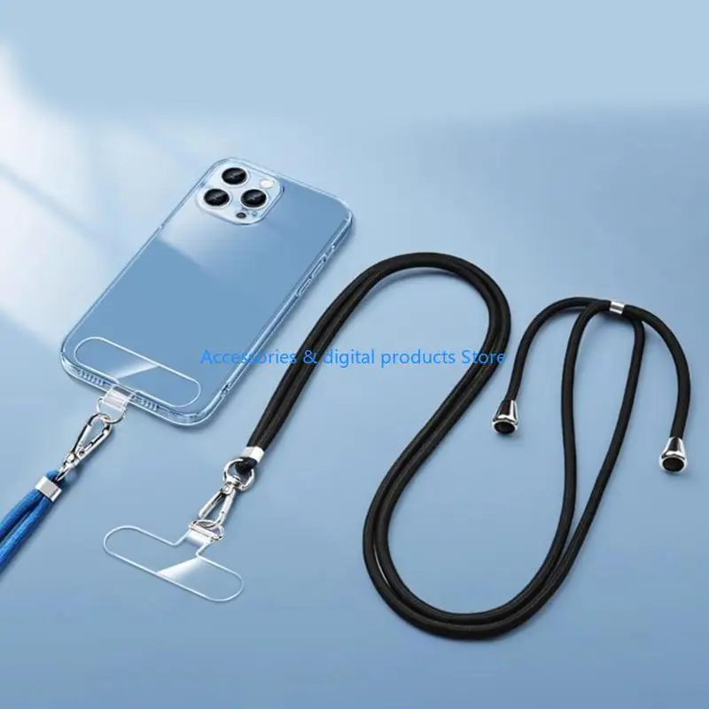77JD Universal Phone Tether Tab Without Adhesive, 10 Pack Phone Lanyard Replacement Part for Phone Strap (10Pcs/Set)