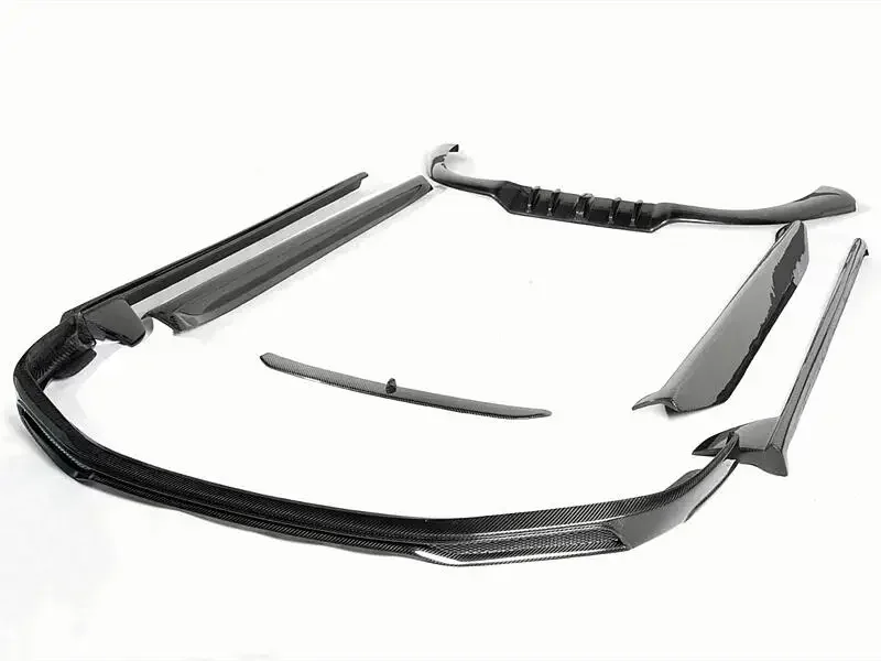 Dry Carbon Front Lip Bumper Side Skirt Rear Diffuser for Porsche 992 Techart Body Kit