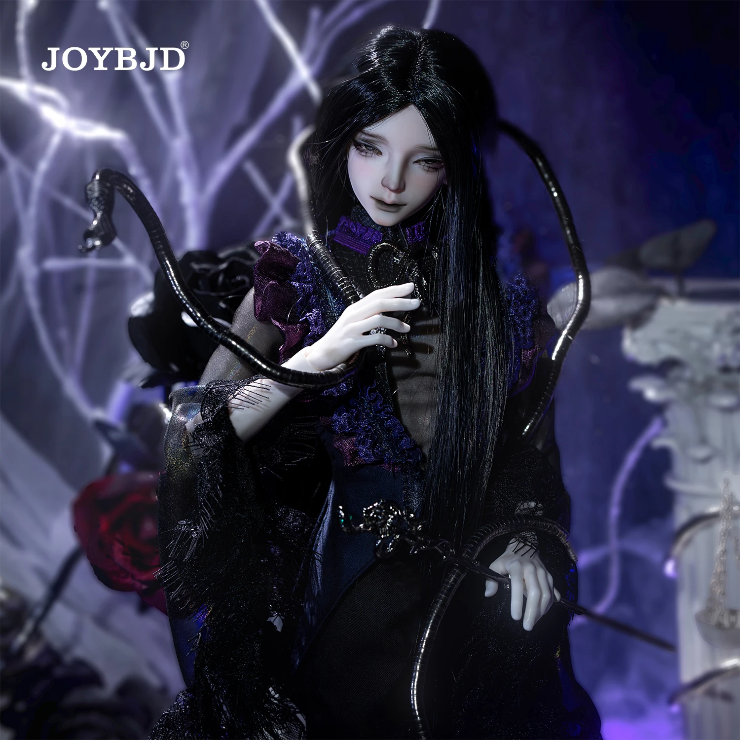 

JOYBJD 1/4 Giles Full Set A Ball Jointed Doll Gothic Knight Style with Bailang Body MSD Resin Art Toy