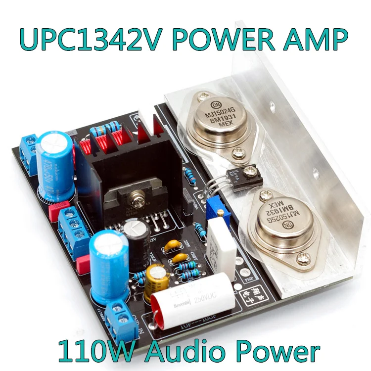 Upc1342v Amplifier Board PCB HiFi Home Power Amplifier Circuit DIY Kit Discrete Components Amplifier Kit