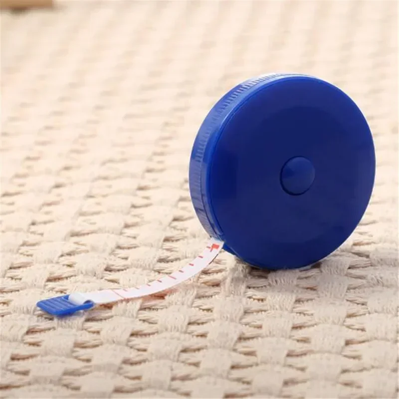 150CM Mini Measuring Tape Measure Retractable Metric Belt Colorful Portable Ruler Centimeter Inch Children Height Ruler