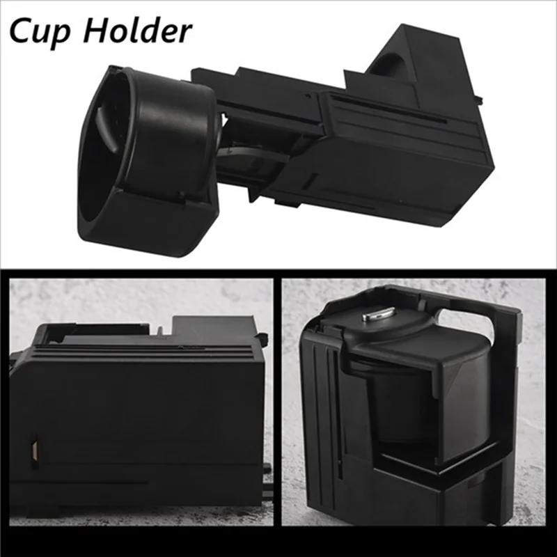 

A60E-Car Front Retractable Cup Holder 2116800014 For Mercedes Benz S211 C219 W211 E320 E350 2003-2011 Center Water Cup Holder