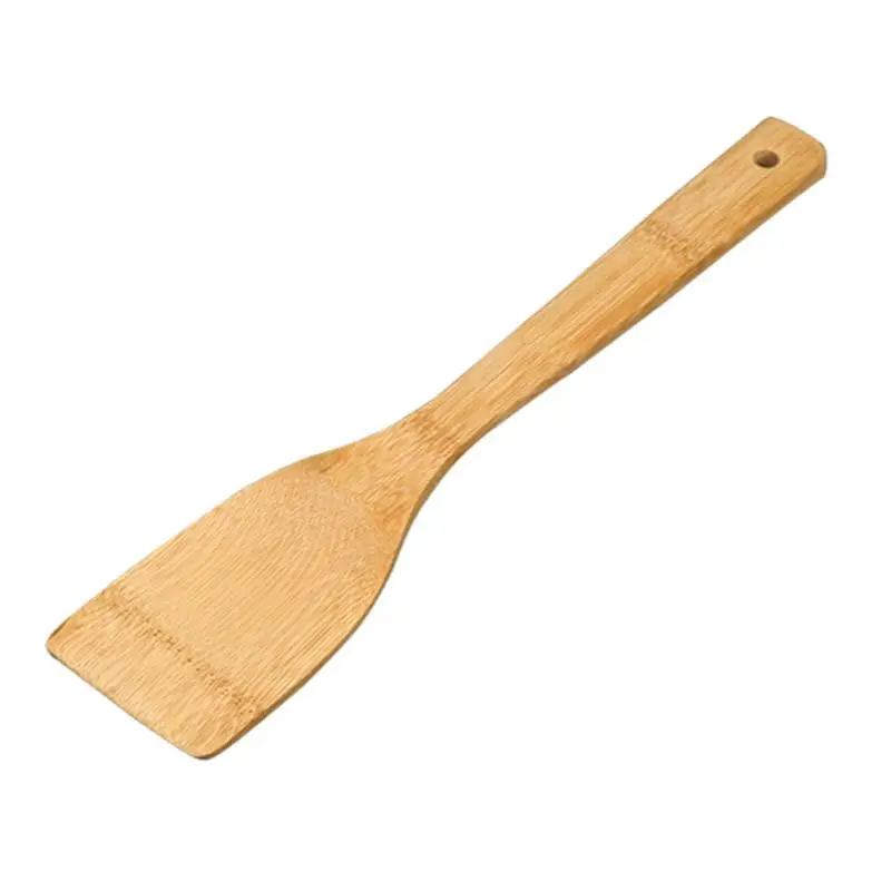 1/3/5PCS Bamboo Spatula Durable Natural Premium Quality Wooden Spoon Holder Cooking Accessories Sustainable Living Top-rated