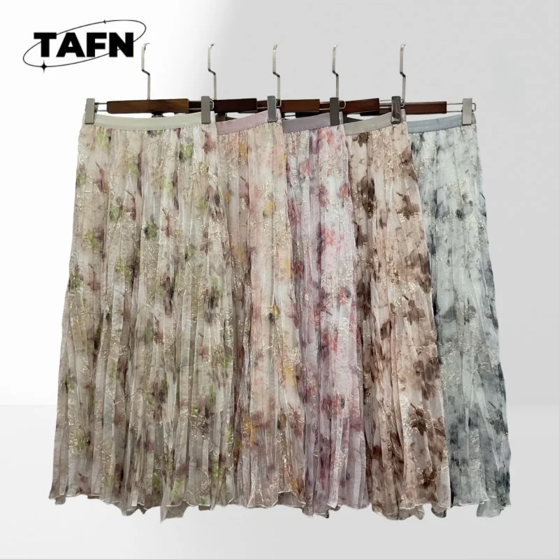 Ladies Classic Midi Skirt Solid Color Casual Skirt for Daily Use Ladies Fashion Midi Skirt Simple Design Casual Daily BD0117