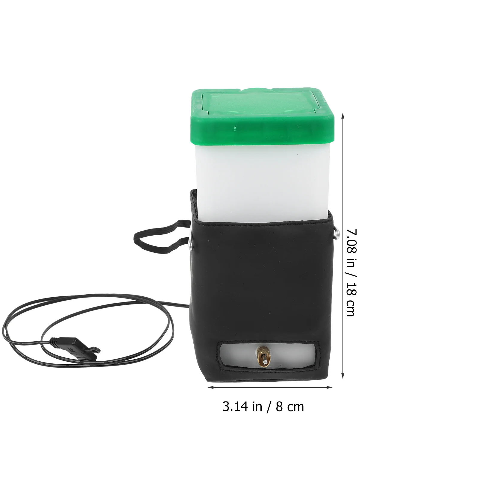 

Heated Water Bottle For Rabbits Automatic Pet Water Dispenser Small Animal Feeder Hanging Plastic Waterer Hamster Bunny