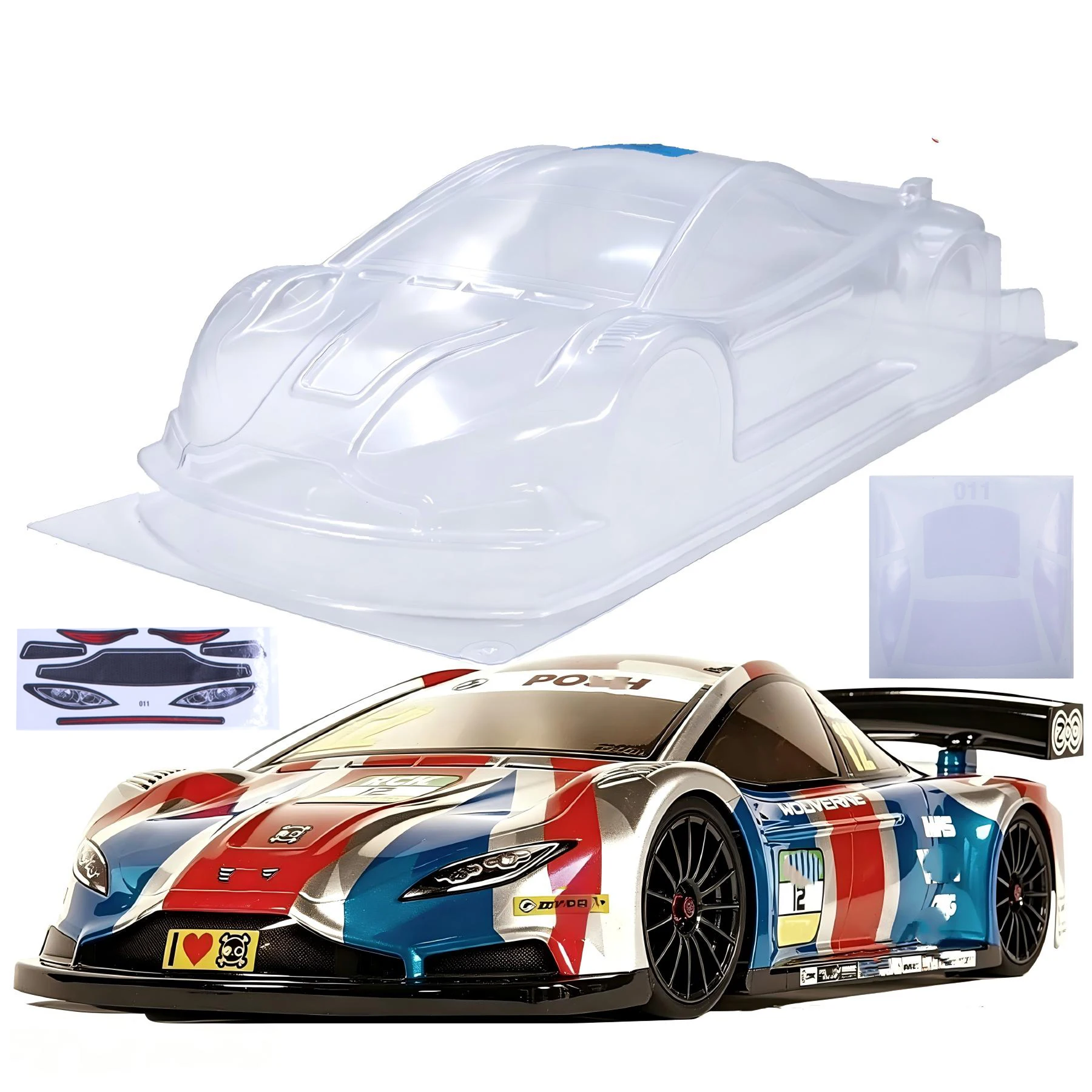 Carcasa transparente sin pinta - Body Shell Rc reseña y precio