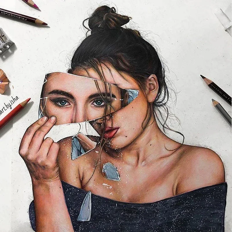 أقلام الرصاص الملونة الأمريكية Prismacolor Premier، قلب ناعم، متينة، ألوان نابضة بالحياة، مثالية للرسم والرسم والفن والتلوين