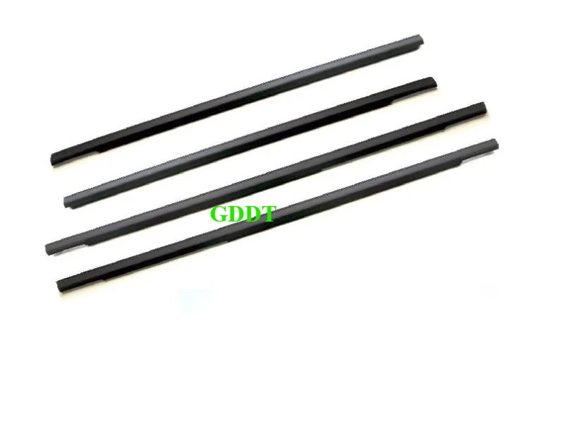 4 Pieces Black Moulding Window Door Belt Line for Nissan Patrol Y61 1995-2005 Protect Door Rubber Seal 82820-VB000