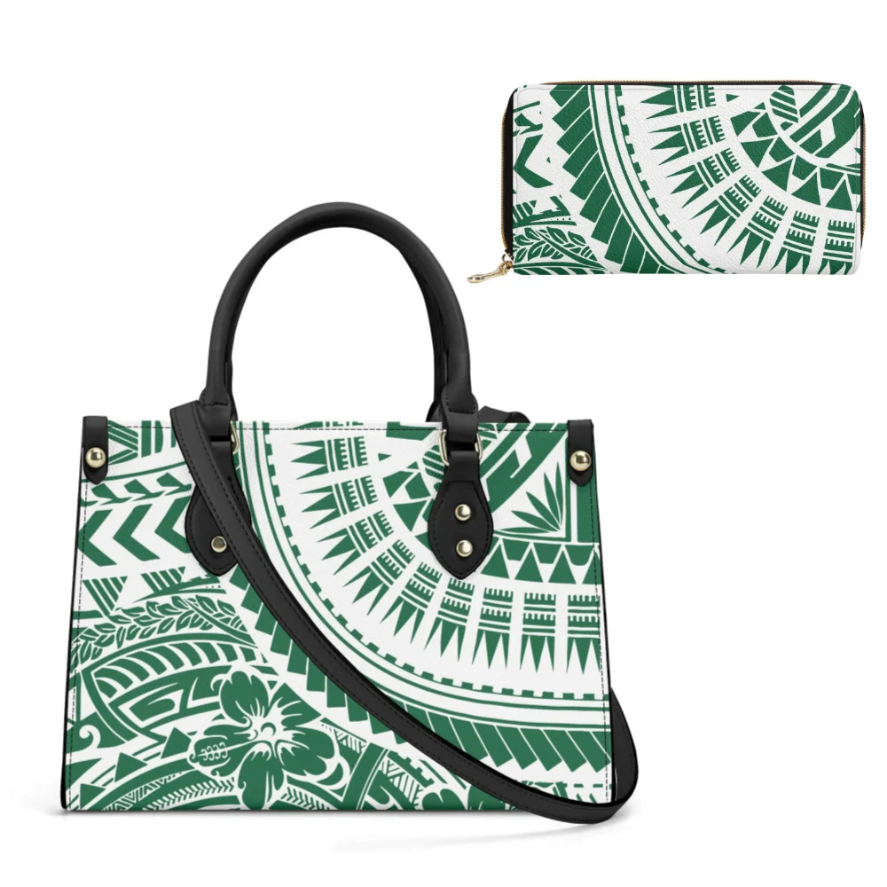 

Polynesian Handbags, Large-Capacity Printed Tote Bags, Combination Sets, Printed Shopping Bags, New Designs, Samoan Bag Customiz
