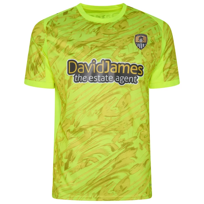 25-26 Notts County FC Home and Away قمصان كرة القدم ثلاثية الأبعاد مطبوعة بأكمام قصيرة تي شيرت رياضي نفس الكبار والأطفال #3