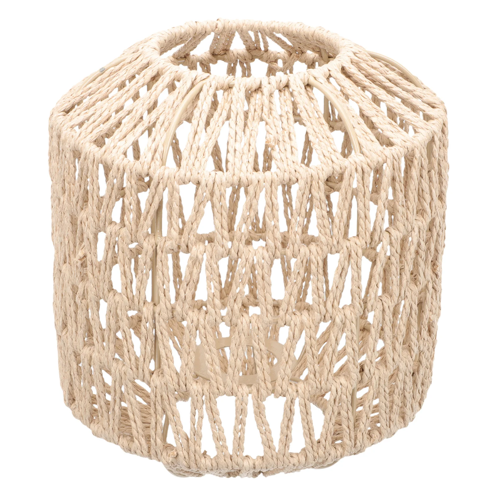 

Woven Rattan Lampshade High-Grade Artistic Light Cover For Ceiling Hanging Hotel Festival Decorative Lamp