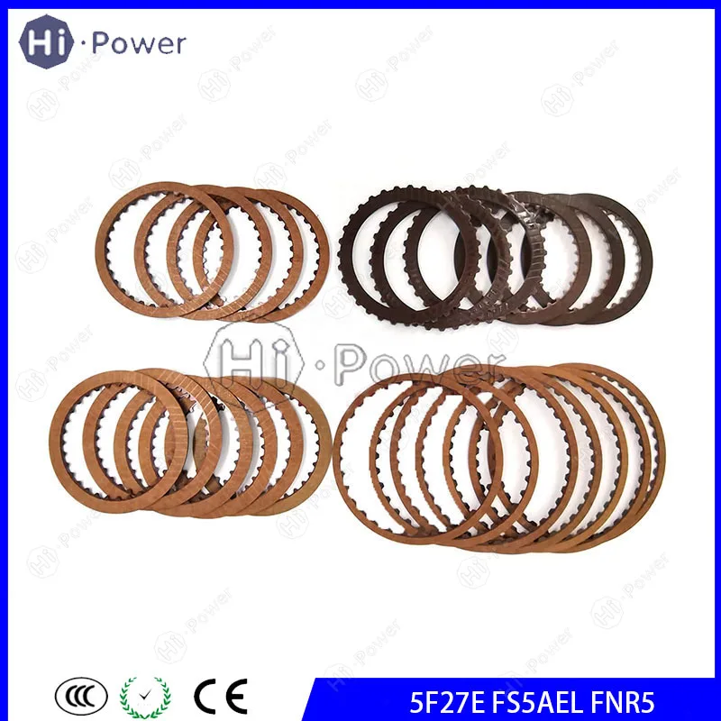 

5F27E FS5AEL FNR5 Clutch Plate Auto Transmission Friction Plate For Ford MAZDA MKZ Car Gearbox Disc Kit