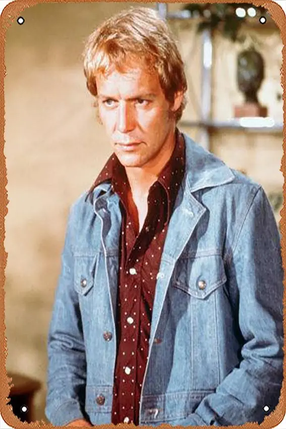 Metal Tin Sign 8 X 12 Inch - David Soul - Poster Metal Plaque Cafe, Bar, Home Wall Decor sign