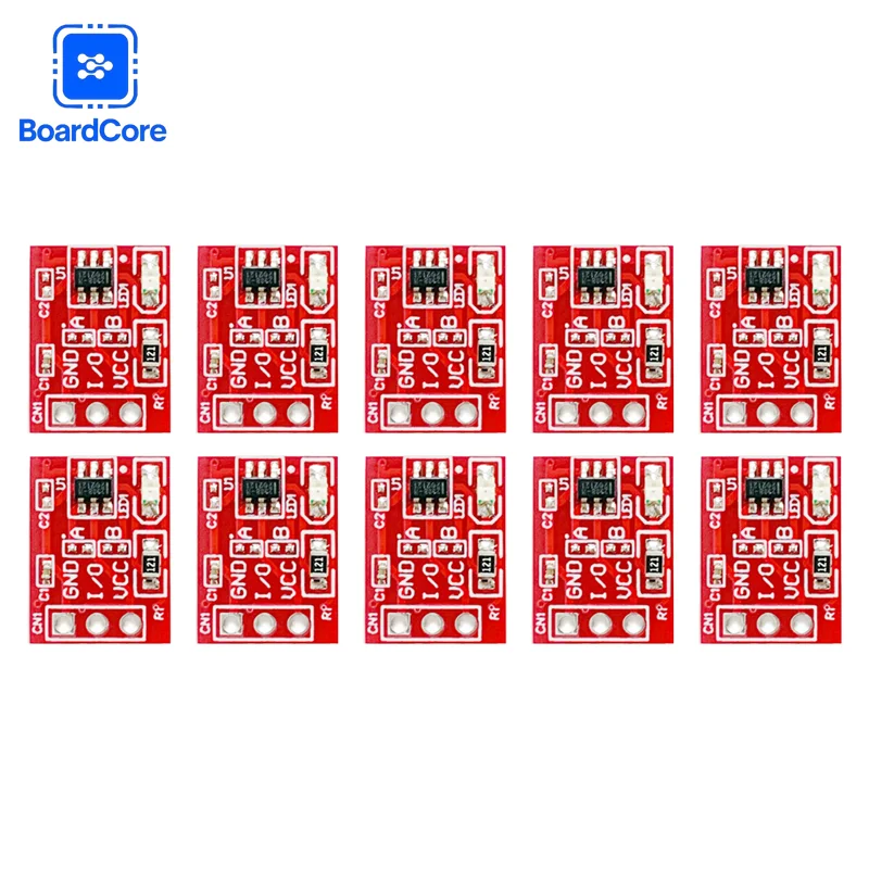 Picture 6: 5-20PCS TTP223 Touch Sensor Module 2.5V-5.5V Single Channel Capacitive Switch Sensor with Self-Lock/Momentary Mode for Arduino