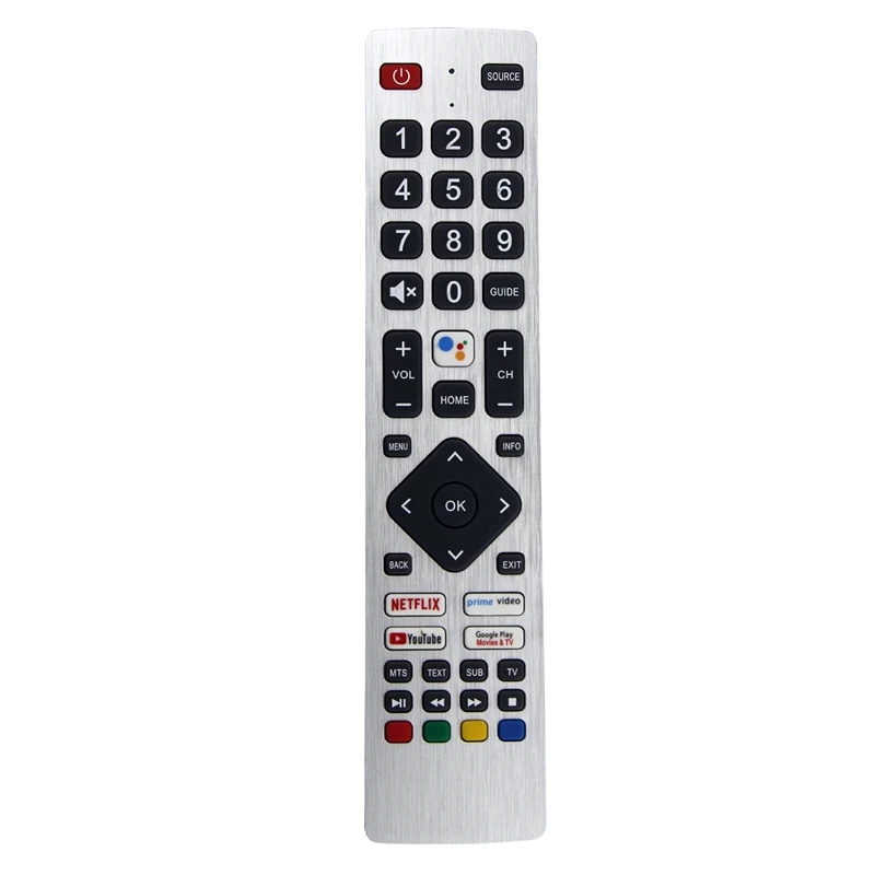 RMC0133 Télécommande de remplacement pour télécommande TV Sharp, configuration gratuite