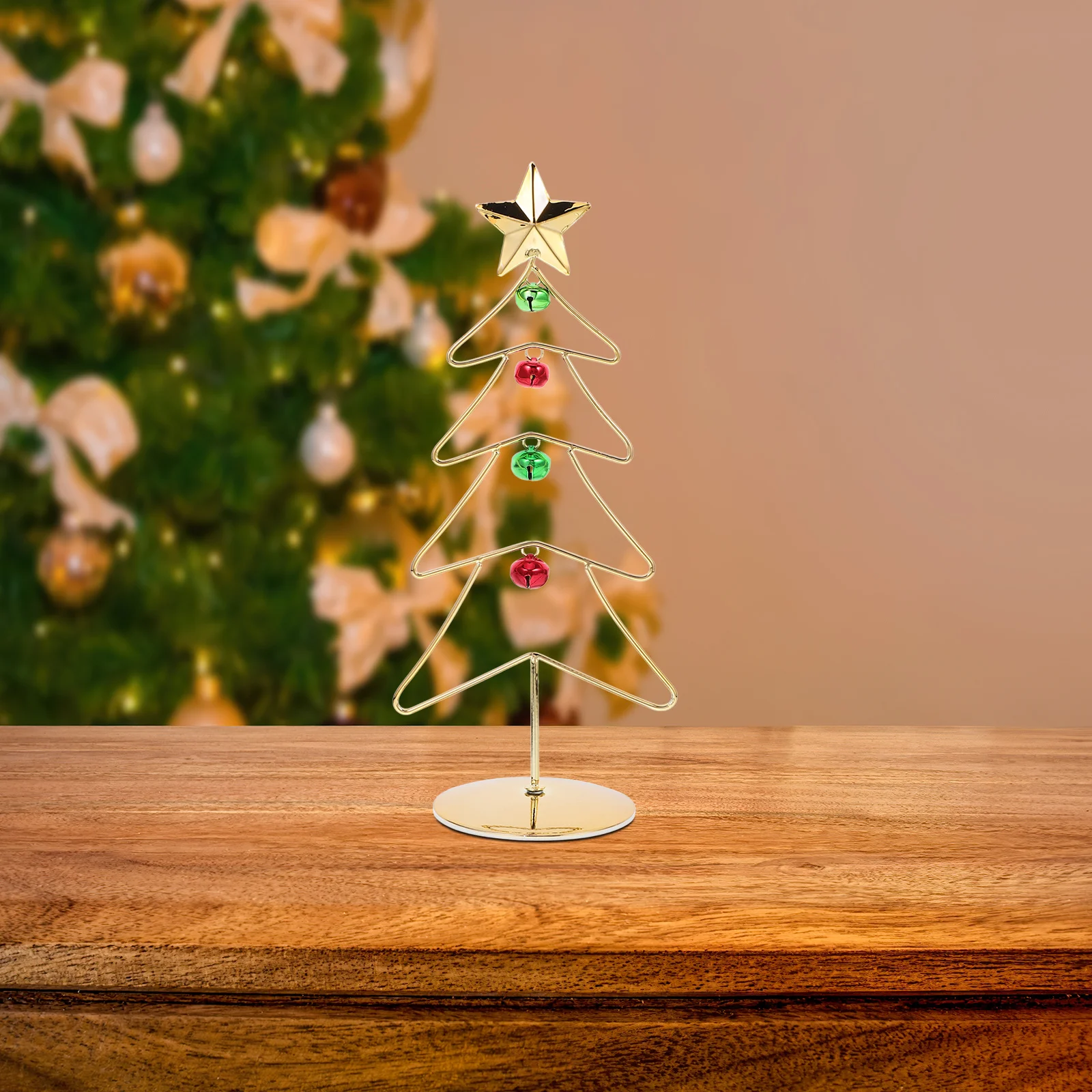 

Iron Desktop Christmas Tree Metal Stable Base 31.3 Cm Height Easy Assembly Tabletop Xmas Decoration Ornament Display Holder