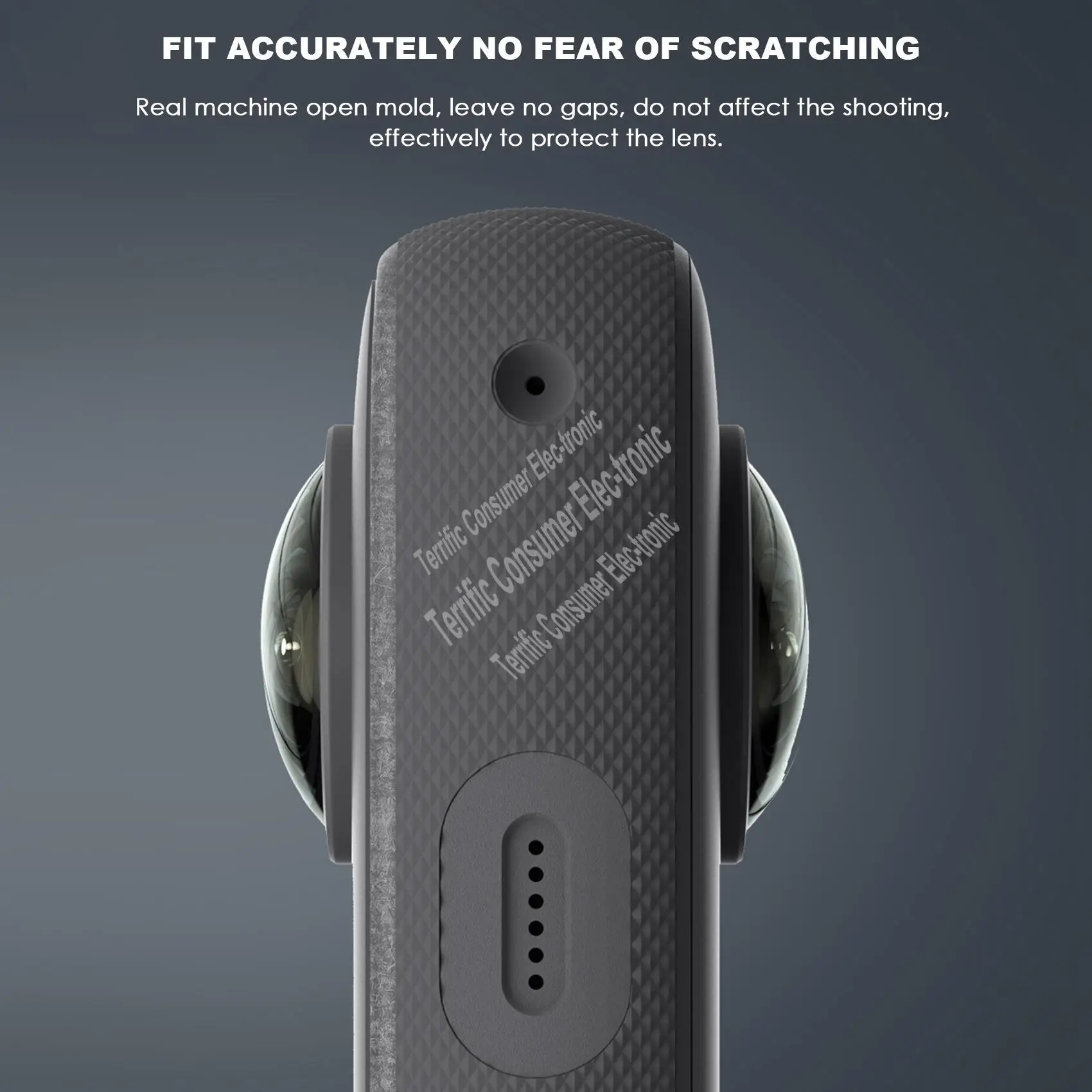 Защитные ограждения для объектива, комплекты липких защитных чехлов для корпуса камеры, крышка объектива с клеем для Insta 360 ONE X2-TCES