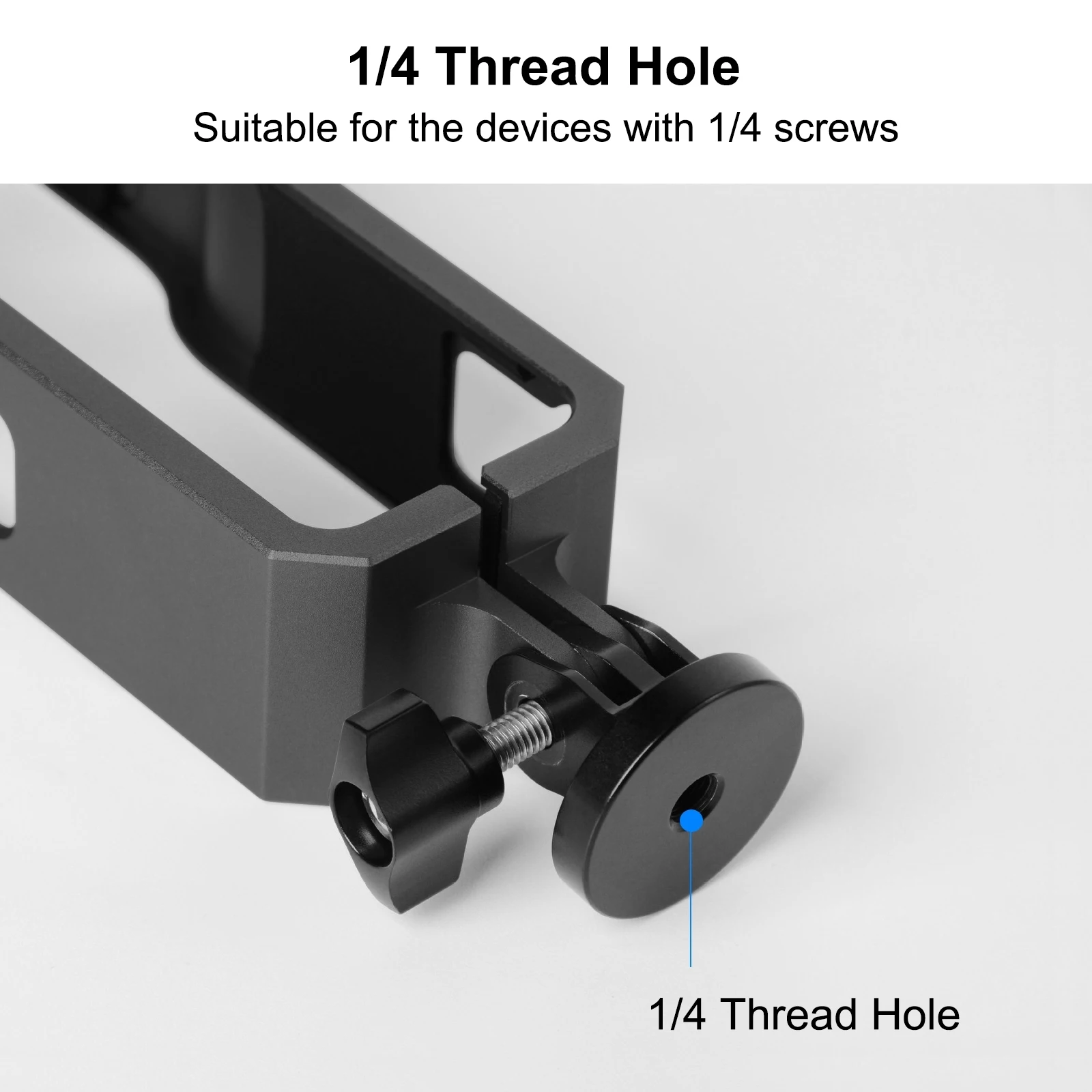 Защитная рамка PULUZ для установки корпуса с холодным башмаком для спортивных экшн-камер Insta360 ONE RS 1-Inch 360 Edition