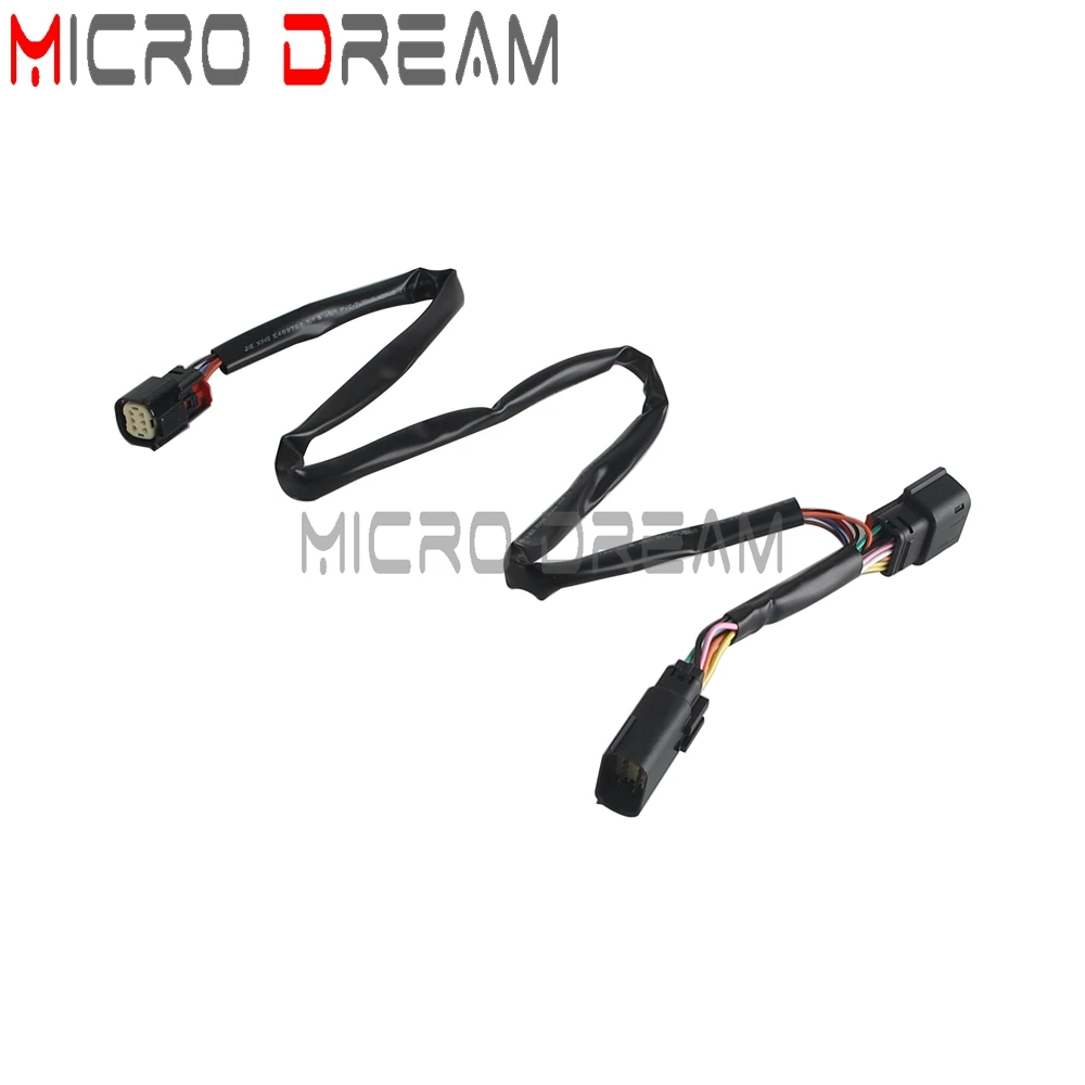 Motorcycle LED Tour-Pak 12 PIN To 6PIN Adapter Harness For Harley Road Glide 117 2024 CVO Road Glide FLTRXSE Street Gide 23 24