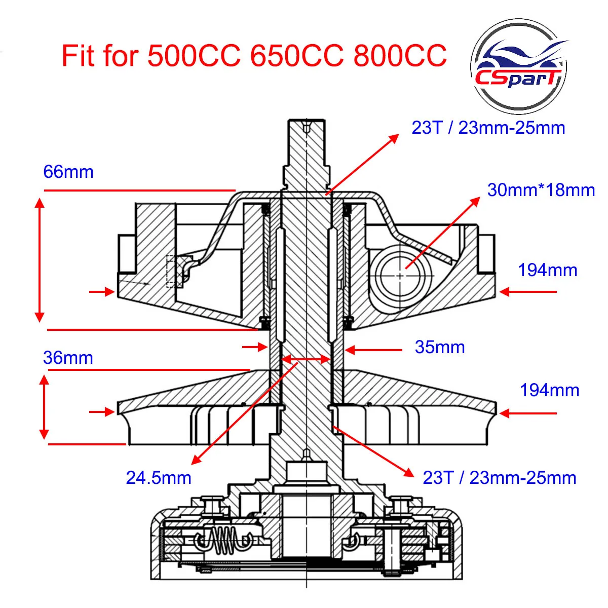 CFmoto 고무 쿠션 슬라이더, CF188 500 X5 U5 Z5 CF196 600 625 X6 U6 Z6 800 X8 U8 Z8 0180-051003-0003 글래디에이터 RX510 530 UTV용