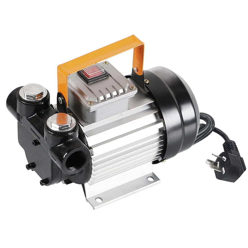 

High-Power 12V/24V/220V Diesel Self-Primed Horizontal Oil Pump Digital Display Metering Self-Stop Feature OEM For Various