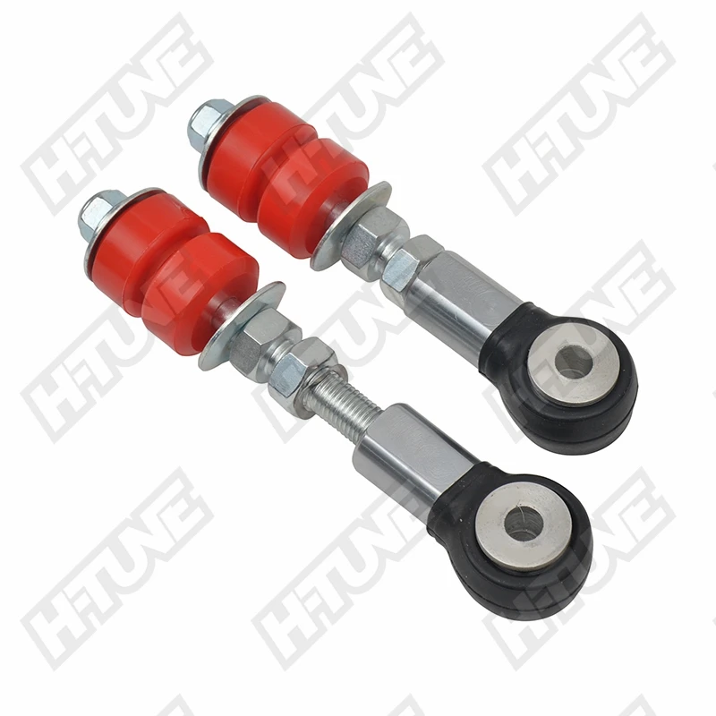 Front & Rear Adjustable Extended Sway Bar End Links For Land Cruiser 100