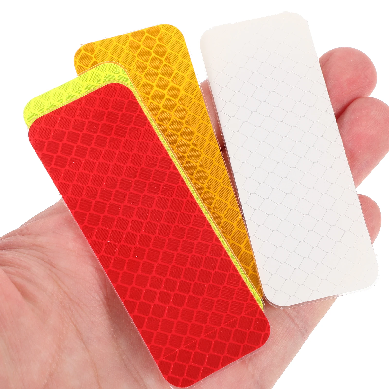 

40 Pcs Reflective Sticker Car Stickers Safety Tape Decals Multifunctional Reflectorized Adhesive for Reflection Trucks Outdoor
