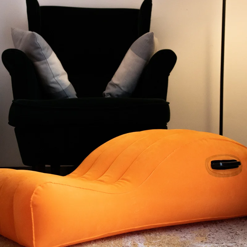 Inflatable Sofa with Air Pump Portable Furniture Is Suitable for Indoor and Outdoor Sports Lovers and Lovers\' Sex Toys