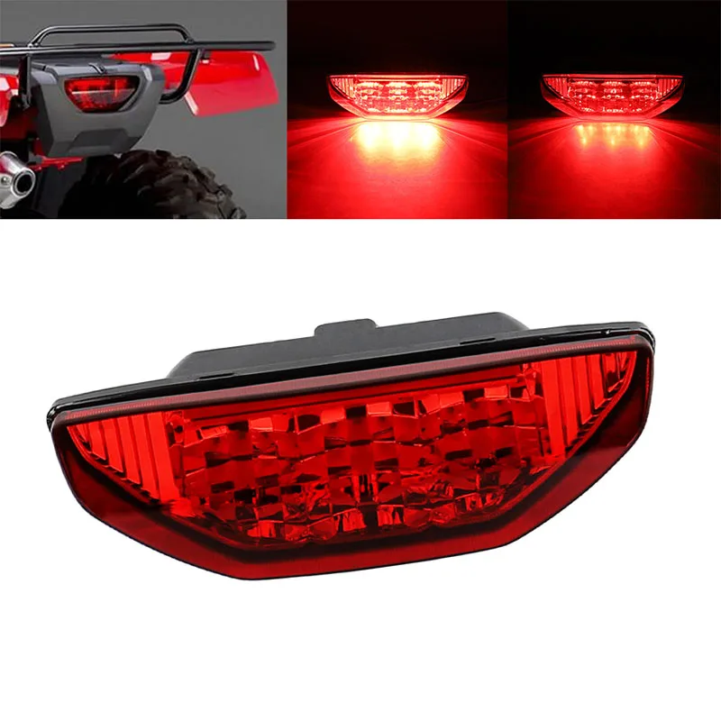 

Red/Smoke ATV LED Tail Light Brake/Running Lamp For Honda TRX420 TRX500 Rancher Foreman TRX 400EX RUBICON TRX250 2006-2015