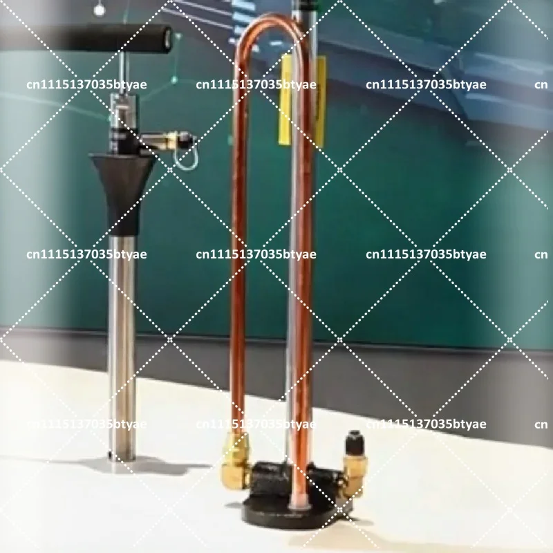 Handheld Foot Operated Oil Filling Pump 200-250psi 50-75ml Pco-1/2 Manual Refrigeration Air Conditioning Charging Tool