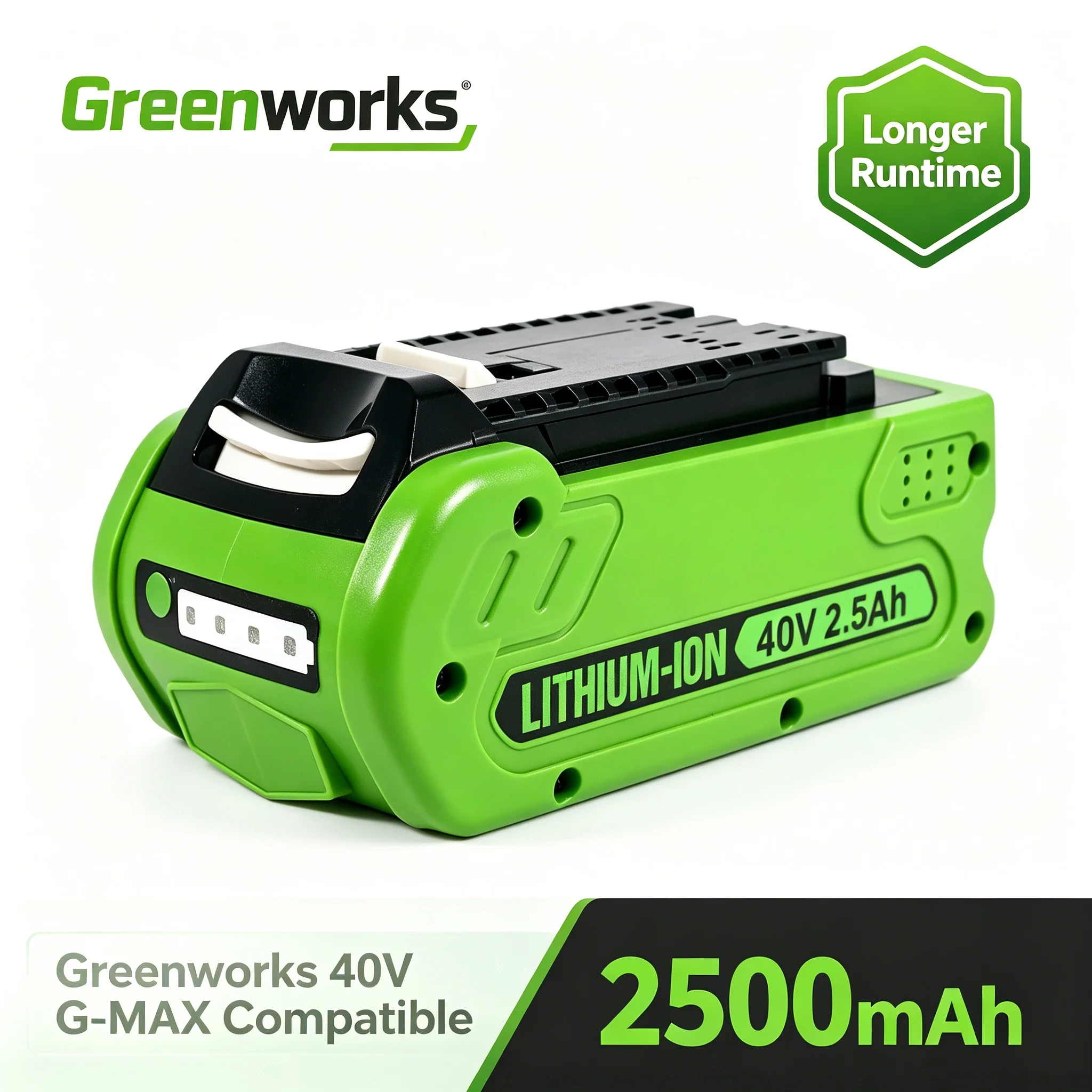 For Greenworks 40V Batteries 2500mah GreenWorks G-MAX Li-ion Battery Manufacturer Replacement Battery For Lawn Mower Power Tool