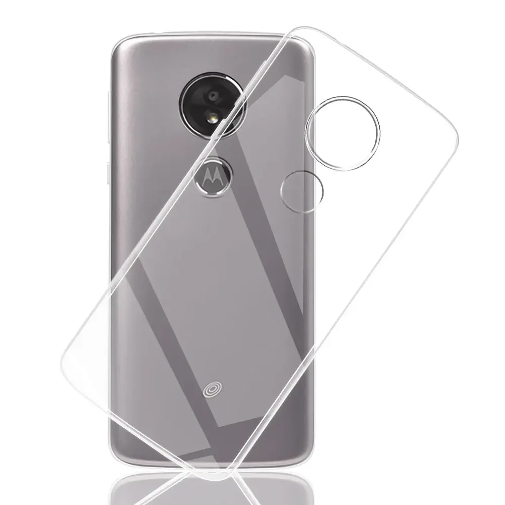 For Motorola Moto G6 Play Case Clear Silicone Soft TPU Phone Case For Moto G6 Plus Clear Coque For MotoG6 Moto G7 Power Fundas