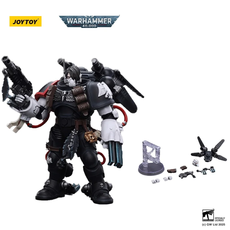 pre-vente-joytoy-warhammer-40k-raven-guard-chapter-master-kayvaan-shrike-figurine-d'action-a-l'echelle-1-18-jt6427-modele-de-collection