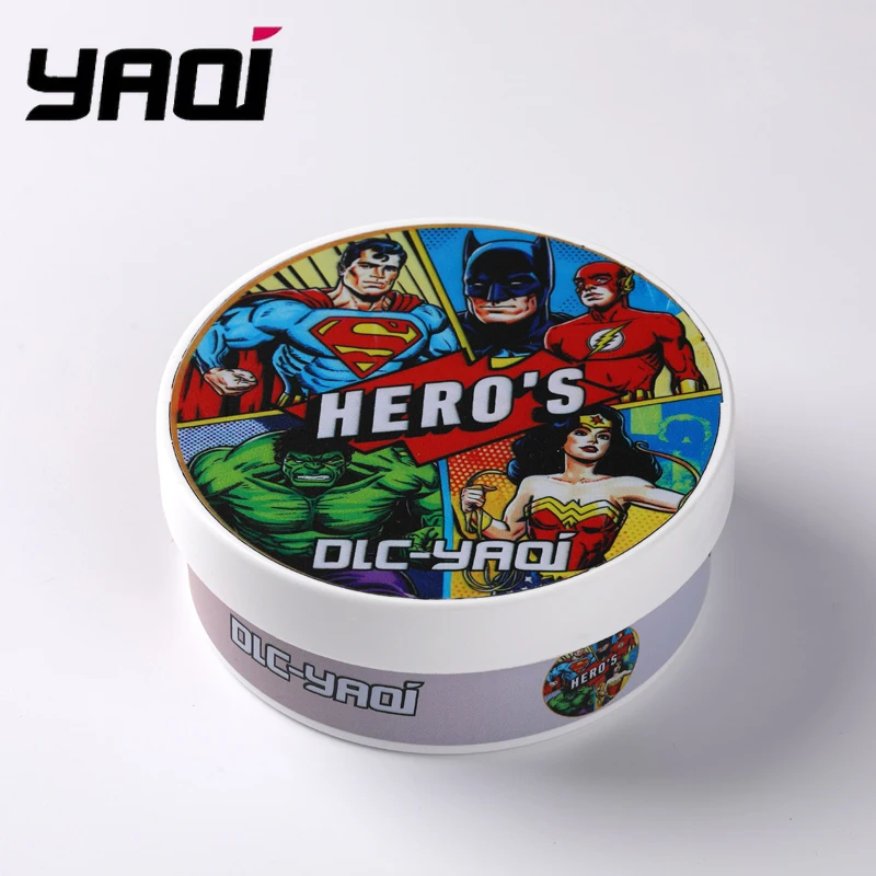 

170g Shaving Soap YAQI HERO'S Atisan Shaving Cream For Men