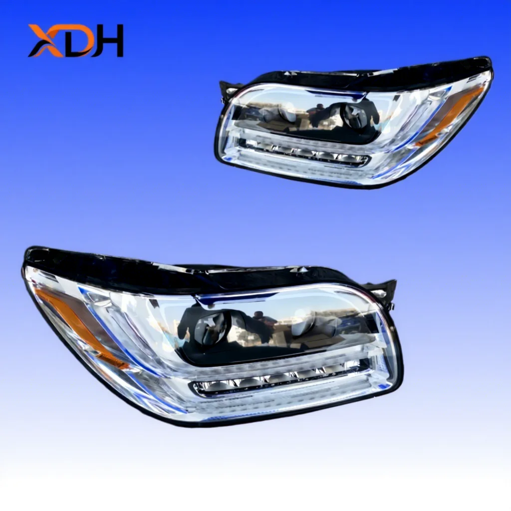 For Lincoln Navigator Headlight Assembly Navigator Car Light Left Right Original US Version LED Headlamps 2018-2021