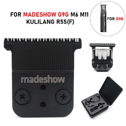Madeshow G9G M6 M11 Kulilang R55(F) Professional Hair Clipper Replaceable Cutter Head 0mm Original Blade Hair Cutting Machine