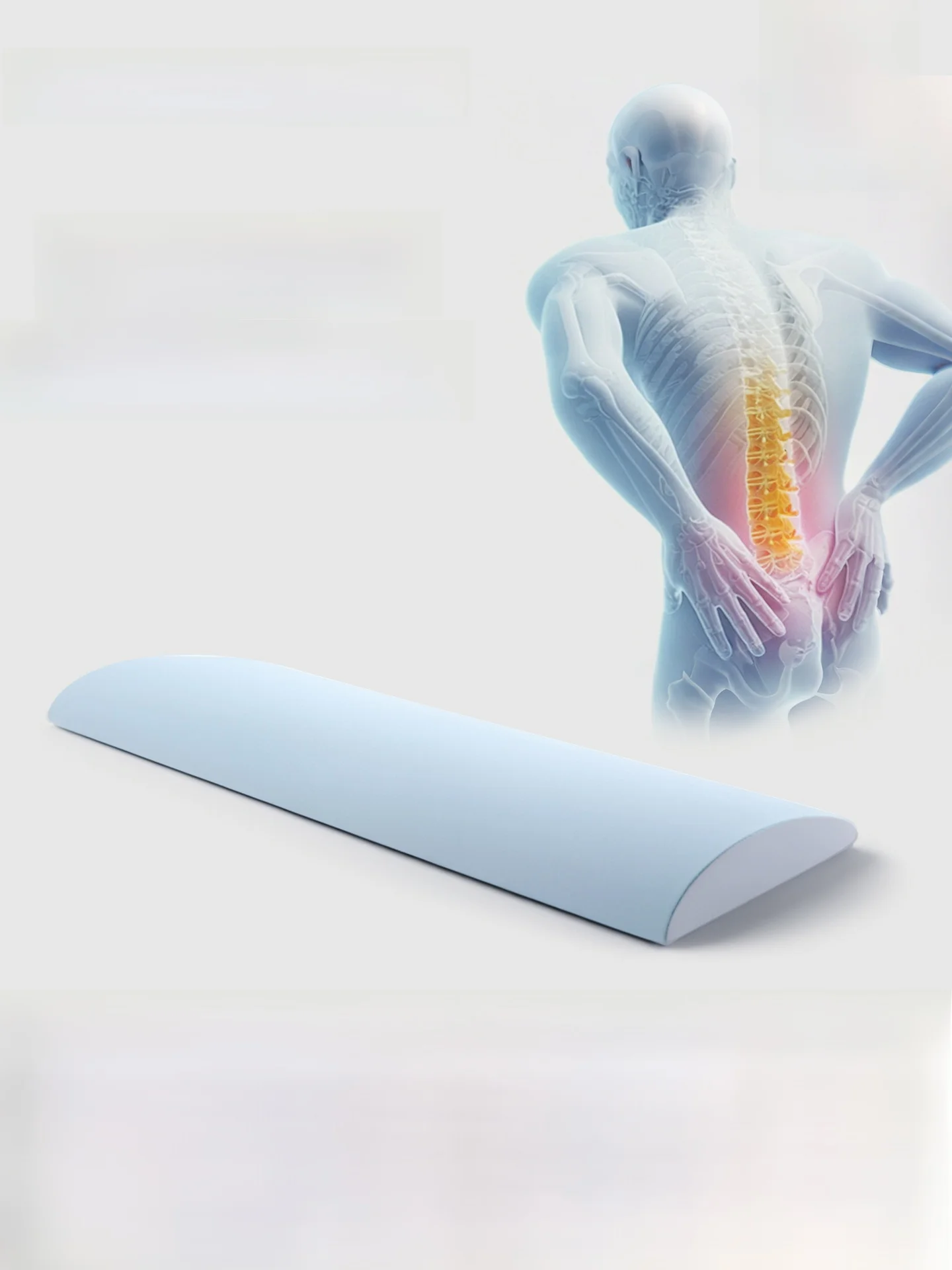 

Подушка для сна с поддержкой поясницы для беременных женщин, для межпозвоночных дисков, комфортная, дышащая, из пены с эффектом памяти, для поддержки спины